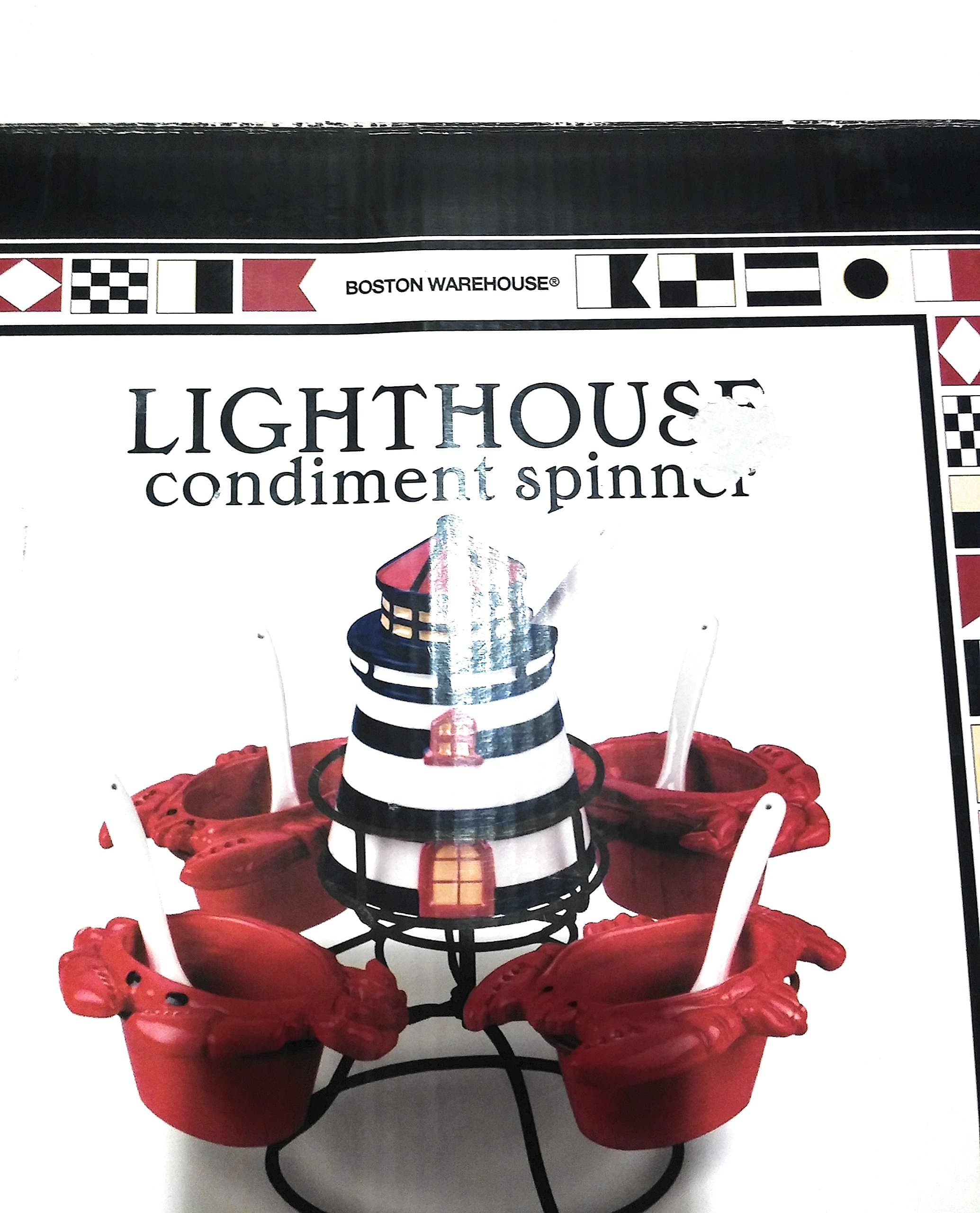 LIGHTHOUSE CONDIMENT SPINNER