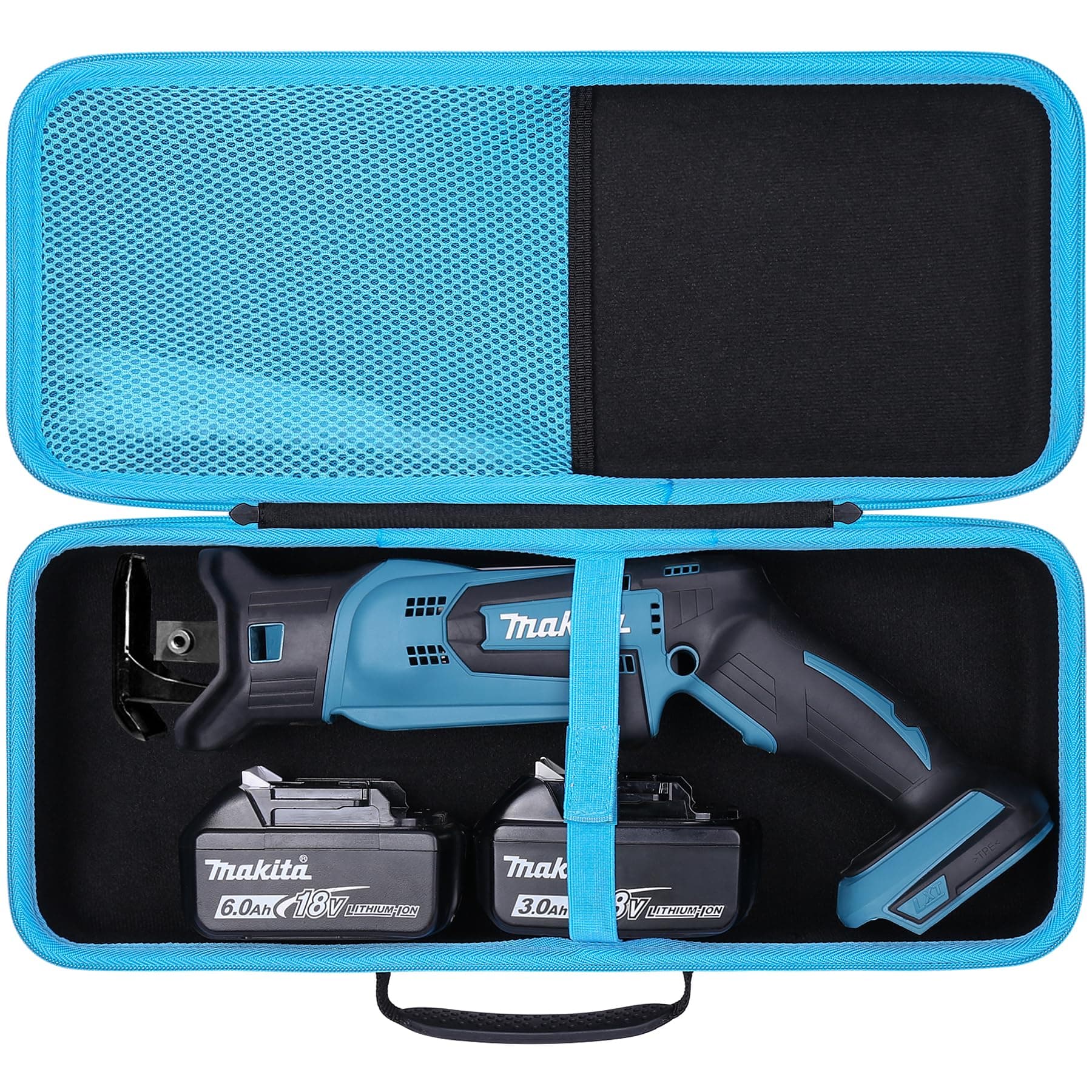 Hard Tool Case replacement for Makita XRJ01Z / XRJ08Z 18-Volt LXT Lithium-Ion Cordless Compact Reciprocating Saw(Case Only)