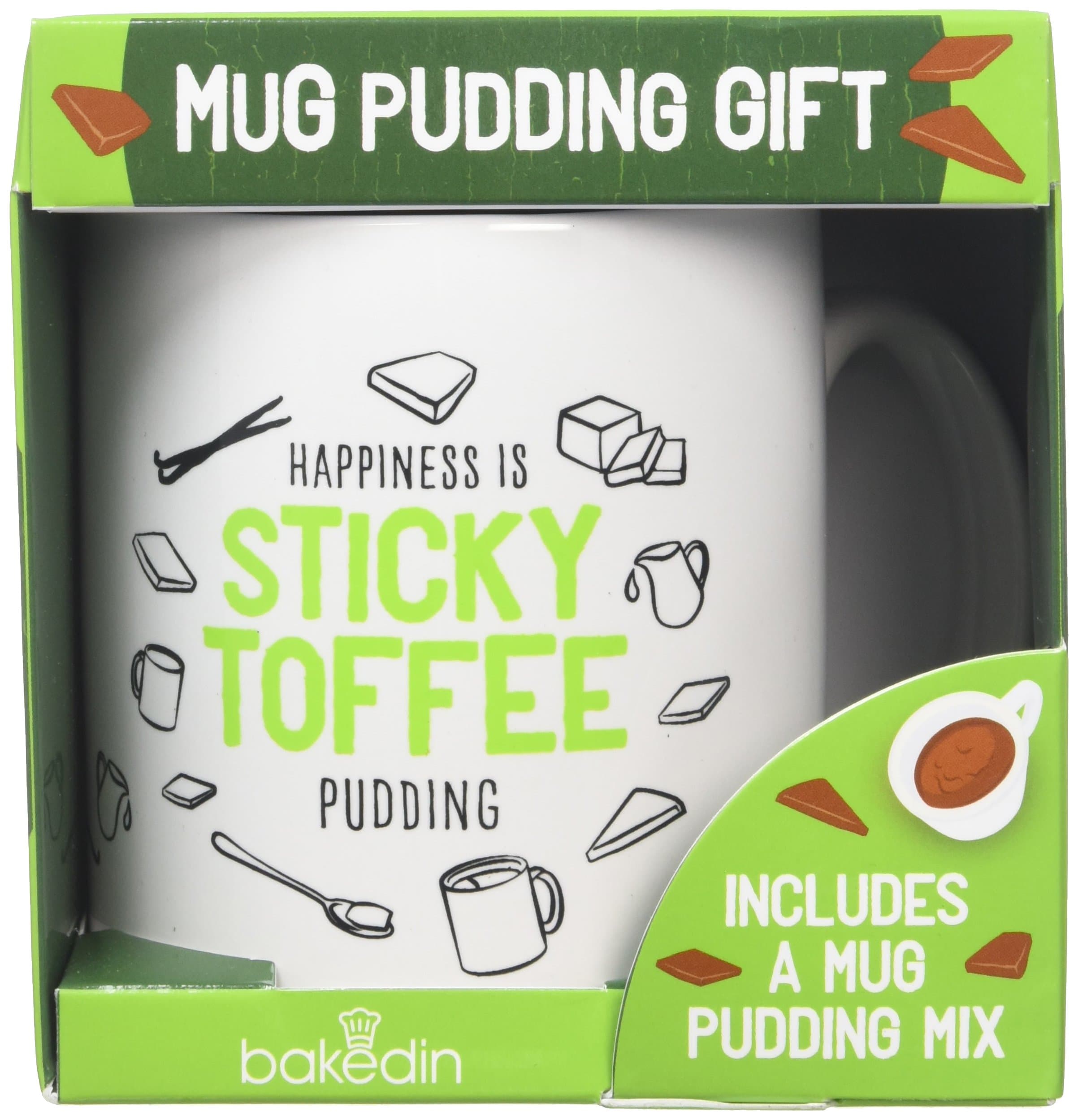Bakedin Sticky Toffee Mug Cake Gift Set