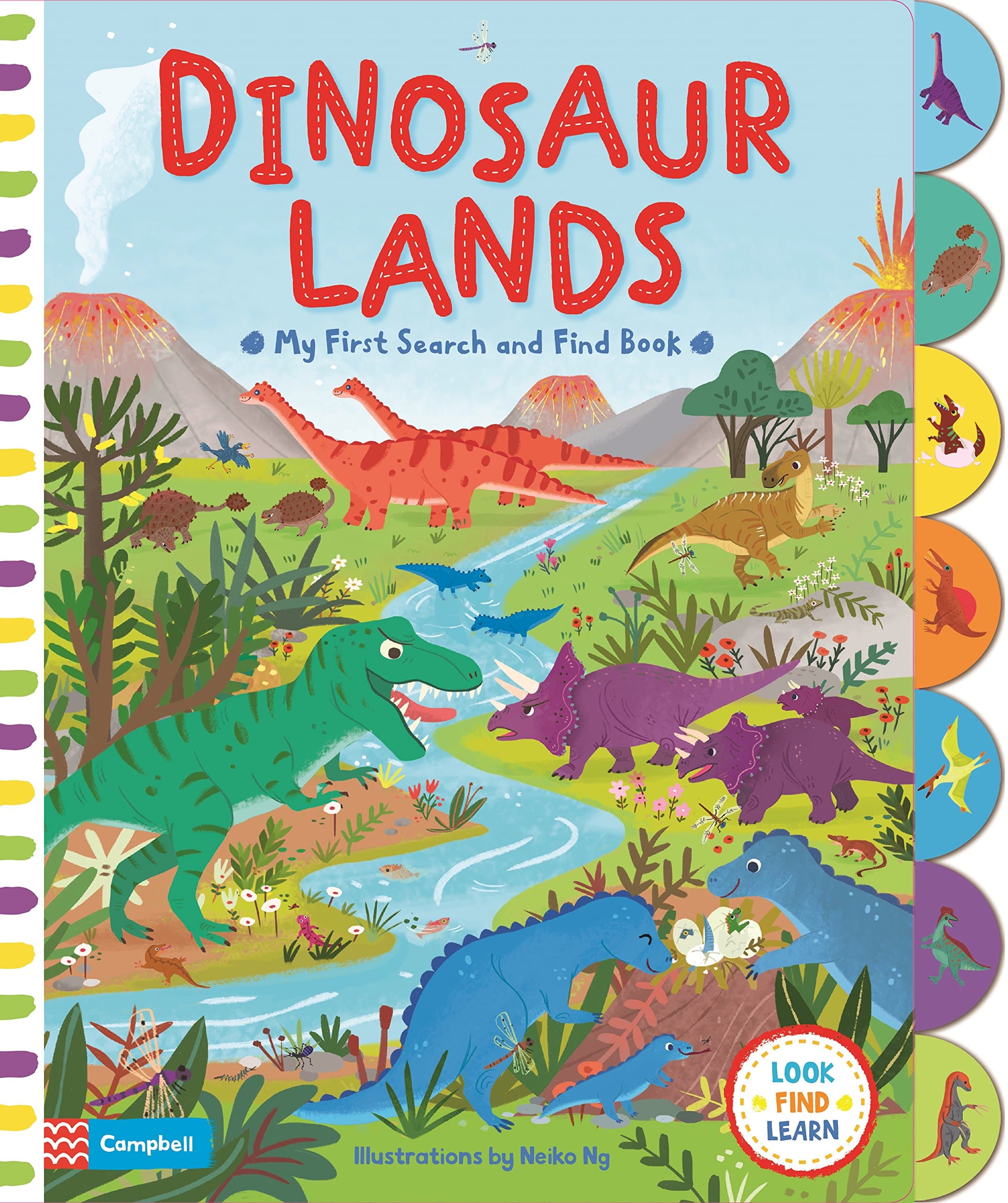 Dinosaur Lands (My First Search and Find, 3)