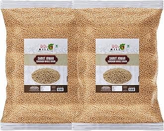 Diwali Sale Ahemednagar Sorghum/Great Millet/Jowar/Durra Sabut/Whole Rich In Vitamins and Minerals-480g(240g*2Pkt) Great Indian Festival