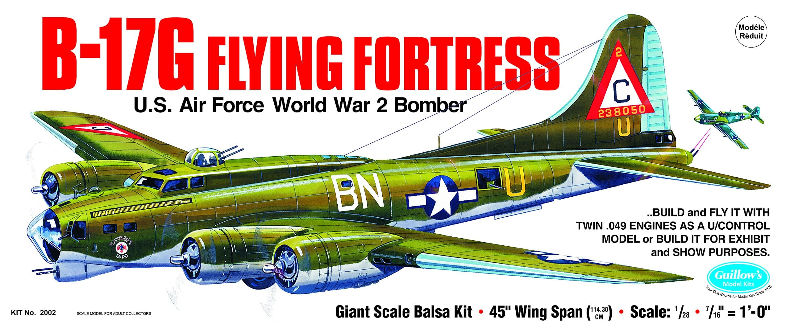 Boeing B-17G Flying Fortress Model Kit