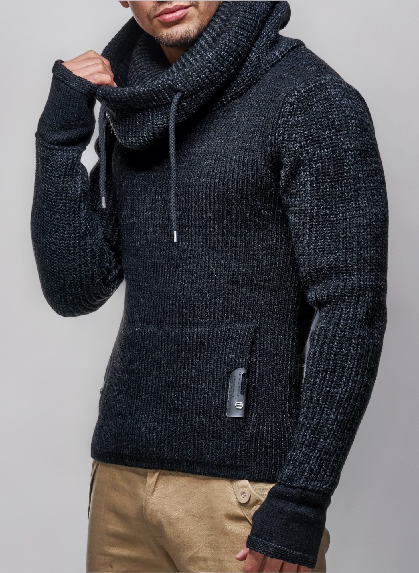 Leif Nelson Men's Pullover Knit Sweater LN-5060