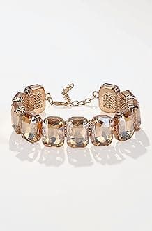 YouBella Valentine Gift for Girlfriend/Wife Jewellery Crystal Bangle Bracelet For Girls and Women