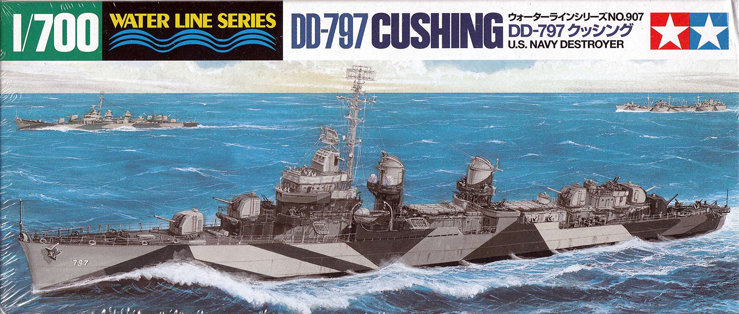 31907 – Model Making – Boat – Destroyer USS Cushing, Medium, USA Army