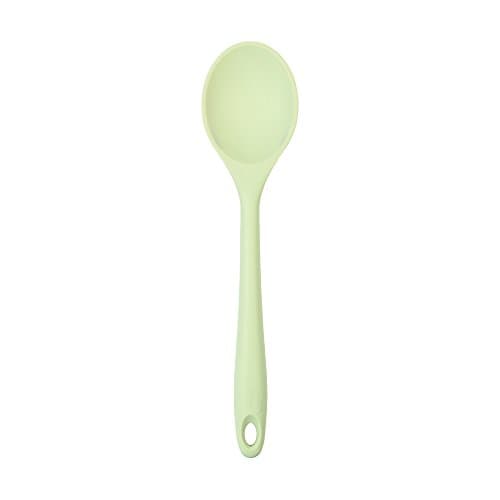 Cream Silicone Traditional Cooks Spoon