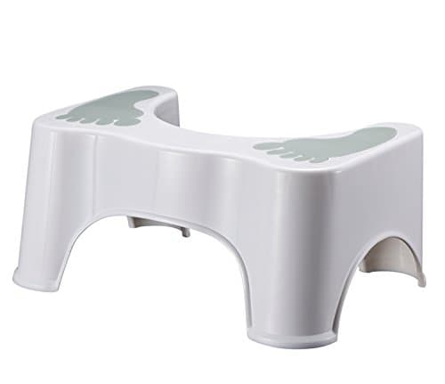 Toilet Stool,The second generation Toilet Stool with more security and more non-slip Anti constipation Heal Squat Hemorrhoids (20 cm)