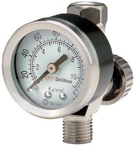 Devilbiss DV180006 Air Adjusting Valve With Gage