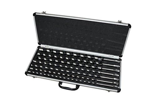 Assorted Drill Bit Set 7 Piece Auger Bit Set Wood Drill Bit 25 x 460 mm Drill Box