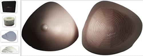 M100 Triangular Silicone Breast Form - Black Colour Breast Forms
