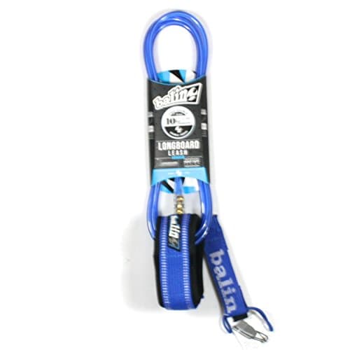 Balin 10' Longboard / SUP Knee Surfboard Leash (Blue)