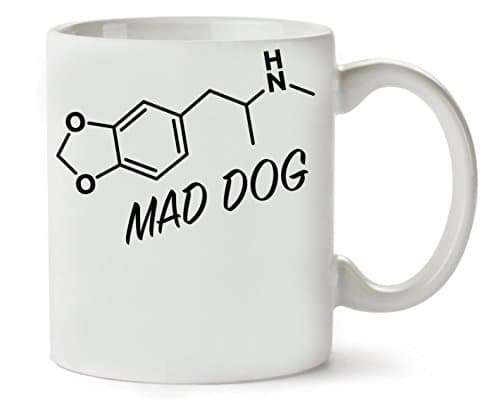 Mad Dog MDMA Molecule Formula Ecstasy Classic Tea Coffee Mug