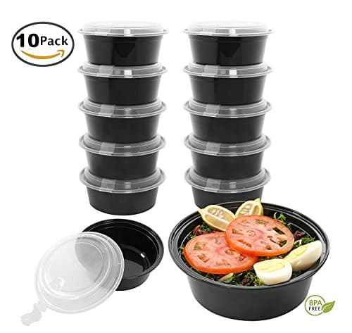 Quantum Produkt Meal Prep Bento Boxes - Round - 24oz
