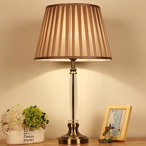 Luxurious Table Lamp E27 Socket Ancient Garden European Style Bedside Lamp Bedside Lamp Living Room Decoration Table Lamp