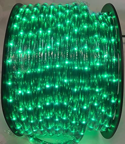 50m / 164ft Rope Lights with Multi Function Action - Available in Red, Green and Blue (Green) Warehouse Clearance - unbeatable price for a quality product