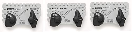 Angle Setter for Sharpening System Tormek WM-200 Angle Master. Sets the Perfect Angle for Sharpening Blades. Works on Tormek Sharpening Systems. (3-(Pack))