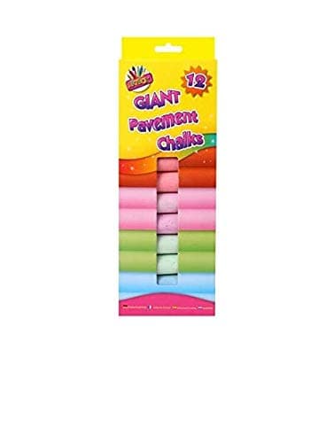 12 GIANT PAVEMENT CHALKS assorted chalk perfect marker for blackboard/chalkboard erasable chalk favor from Ayush party