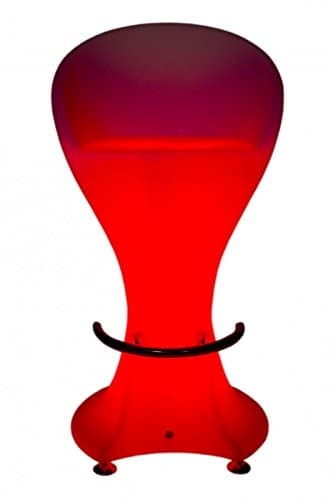 Luminatos 2, Bar Stool Illuminated with Colour Changing LED Battery Operated Remote Control