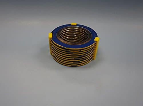 Spiral Wound Gasket for 1" Pipe Size 150 Lb Class Flange 304 Stainless Winding and Graphite Filler Meets AMSE B16.20 Garlock Flexseal RW Part No. P00051001001 (10 Pack)