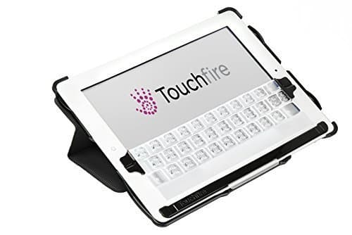 Touchfire Ultra-Protective Magnetic Case & 3-D Keyboard AND Storage Case AND Wall Mount - BUNDLE for iPad 2,3,4 (Black)