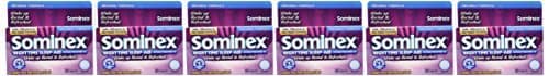 Sominex Nighttime Sleep-Aid Tablets, Original Formula, 32-Count Packages (Pack of 6) by Sominex