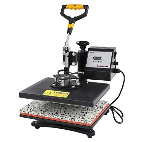 Heat Press Machine Multifunctional Printer Transfer Sublimation for T-Shirt/Mugs/Cup Hat/Cap … (23 * 30cm)