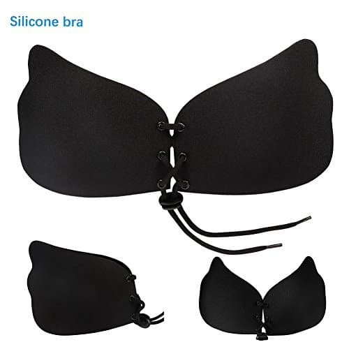 Evelin Hand Type Push up Bra, Invisible No Rims No Bracelet Bra