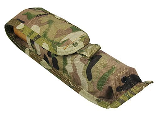 MOLLE tactical POUCH UNDER THE Army smoke & flashlight
