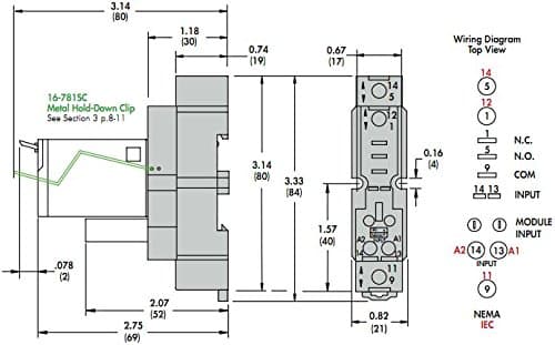 DIM4 Relay Socket