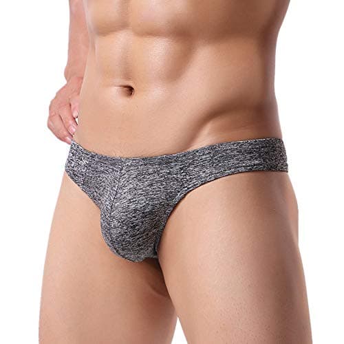 Man Thong Panties,Ronamick Men Soft Briefs G-String Knickers Shorts Sexy Underwear Underpants Thong Panties