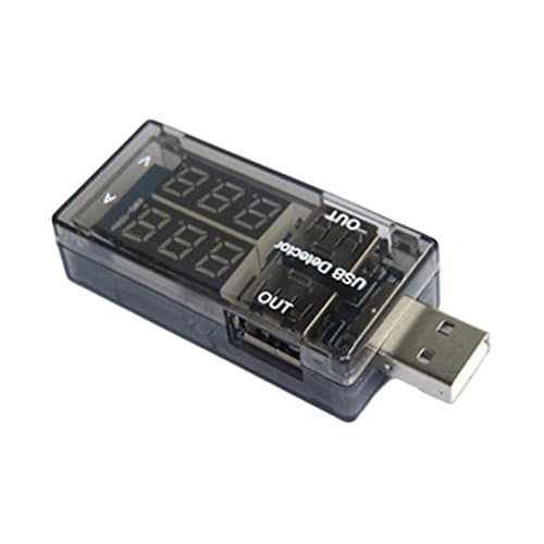USB Detector Double Row Shows USB Current Voltage Tester Meter Voltage Ammeter