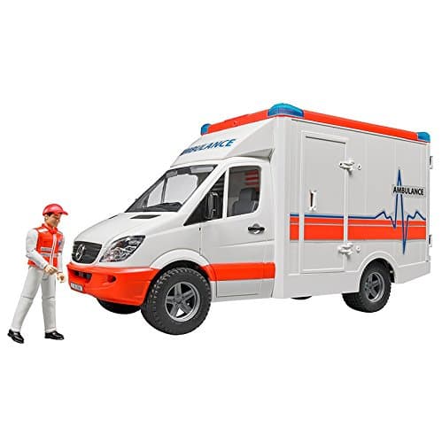 Bruder 02536 Mb Sprinter Ambulance With Driver Vehicle
