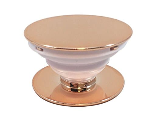 Cell Phone Holder, Expanding Phone Grip Stand Socket for Smartphone,Iphone and Tablets - Gold