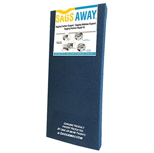 SagsAway Supplemental Support | Use ONLY with Standard Insert for Deeper or Longer Sags (Posture Zone 1”x8”x18”)