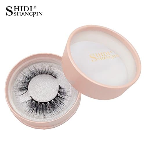 SHIDISHANGPIN 1 Pair Eyelashes Natural Long 3d False Lashes Handmade Makeup False Eyelashes in a Box #71