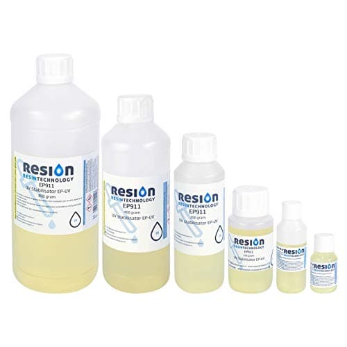 Epoxy UV stabiliser additive | Low Odour, Non-Yellowing | Suitable for All epoxy resins (10)