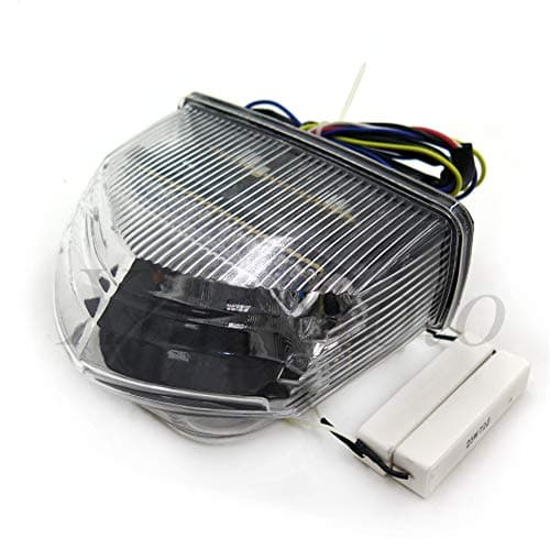 NBX- Motorcycle Clear Led Tail Light Brake Light with Integrated Turn Signals Indicators For 2007-2011 CBR 600RR CBR600RR/2009-2011 CBR 600RA / CBR600RA