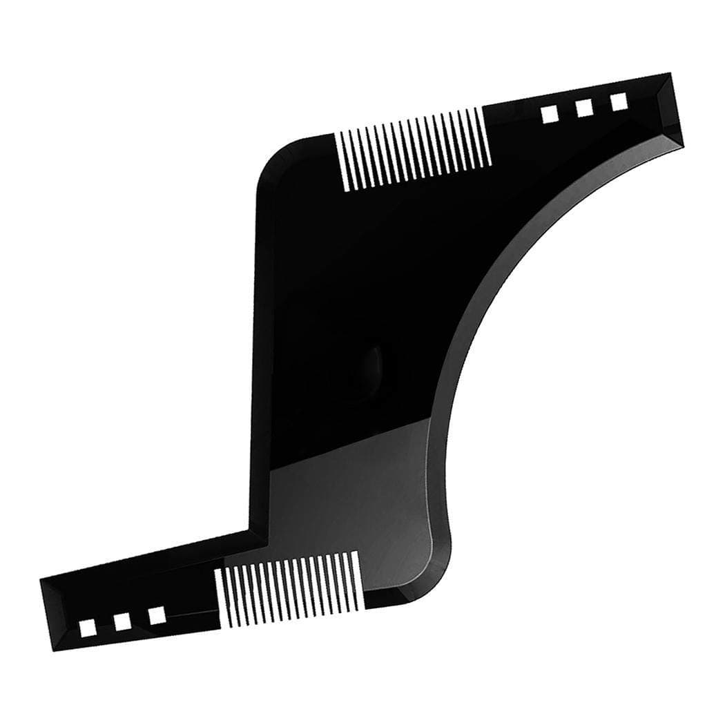 Kecooi Practical Men Beard Shaping Styling Template Hair Beard Trim Comb Tools