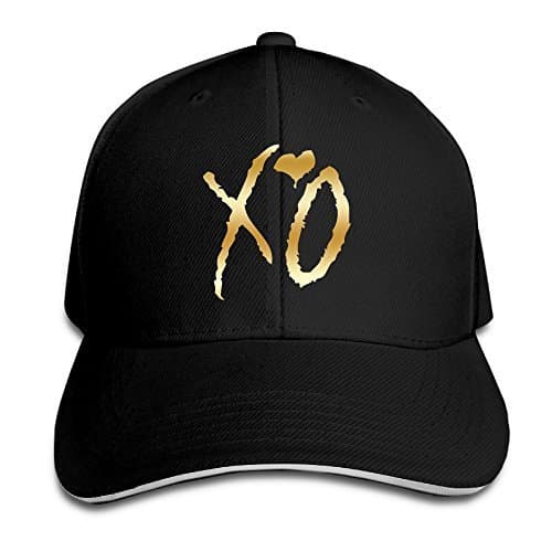 KMRR XO Gold Logo Flex Baseball Cap Black