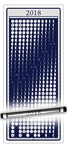 Moon Calendar 2018 Lunar Phases, MoonLight