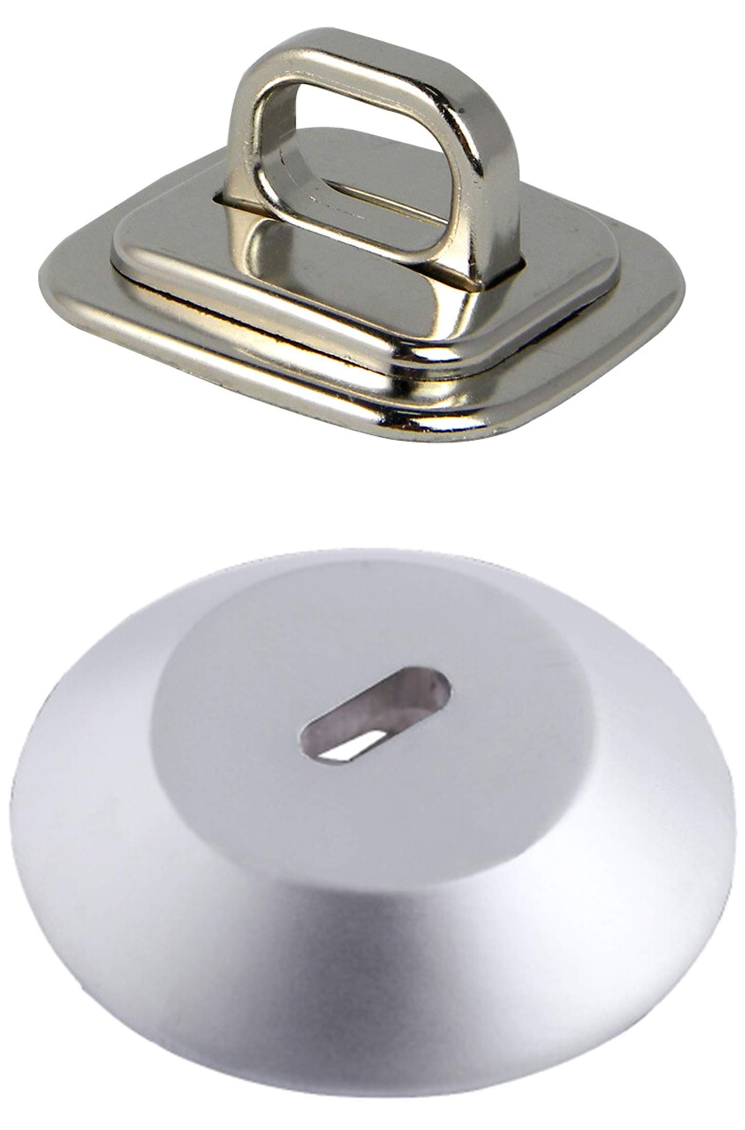 CaLeQi Laptop Cable Lock Hardware Security Cable Lock Anti Theft Lock and Anchor Point with for All Desktops, Laptops,Macbook,iPad,iPhone and Projectors- 2m Cable (Anchor+ Metal Round Stick Board)