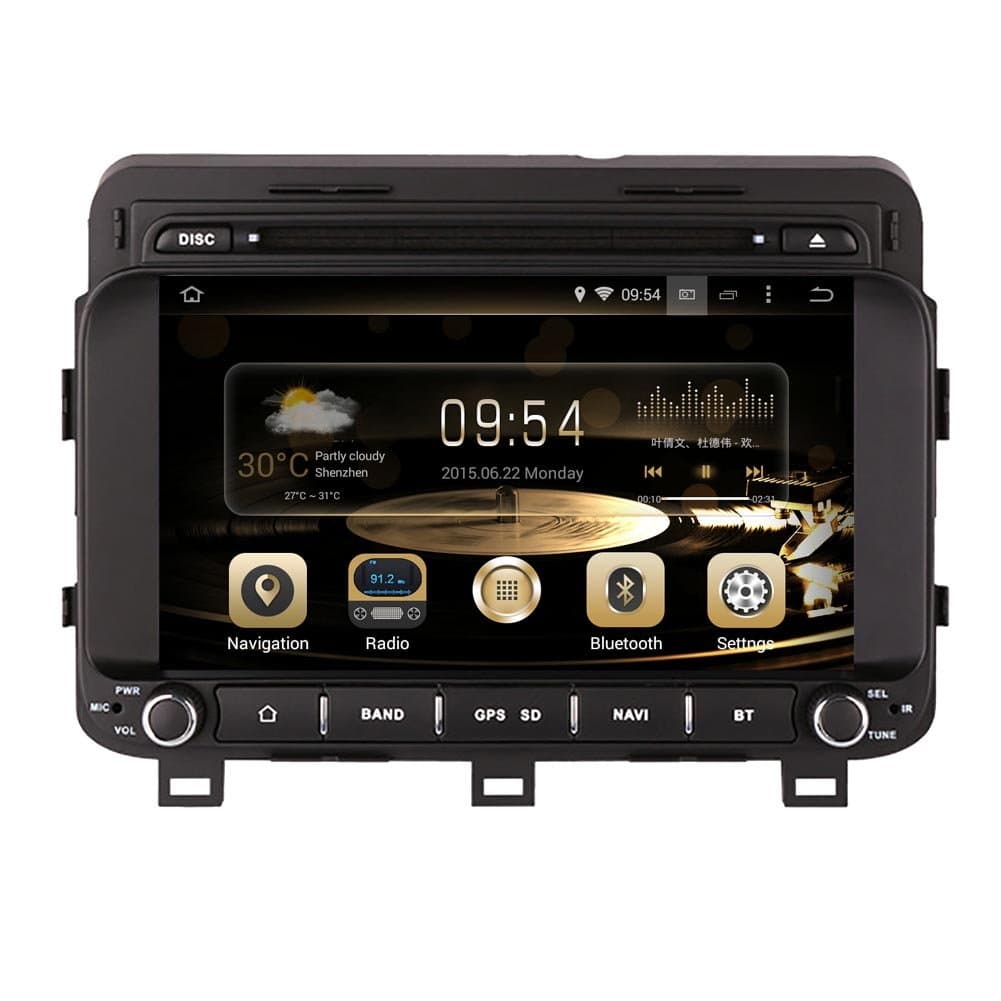 Effor GPS Navigation Android 8.0 Car Stereo CD DVD Player In Dash Radio with 8" LCD Bluetooth Multimedia System for KIA K5/OPTIMA 2014-/Kia Magentis Support Audio&Video Format/Wifi/3G/Rear View Camera