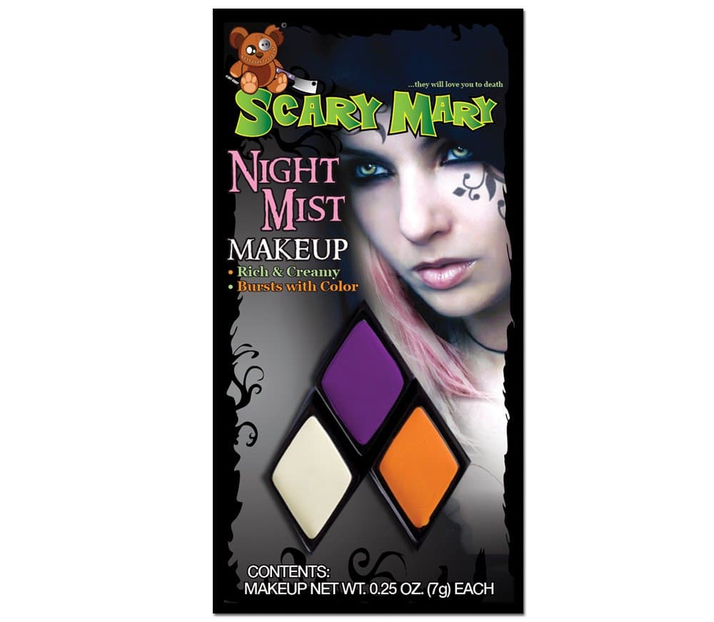 Scary Mary Night Mist Halloween Makeup Kit