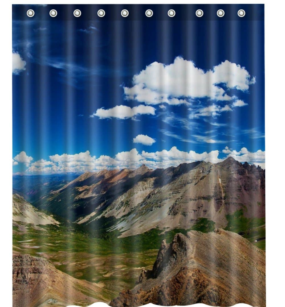 Modern New Shower Curtains for Bathroom