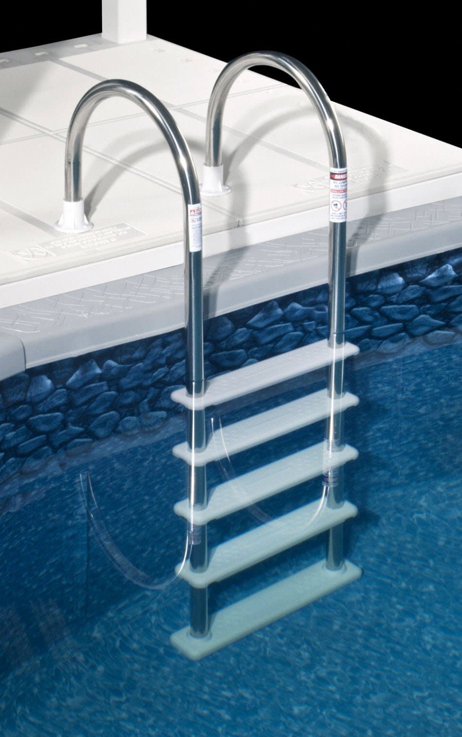 SplashNet Standard Stainless Steel Pool Ladder