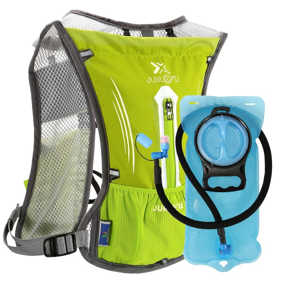 Yerwal 7L Hydration Backpack Vest Big Capacity and Lightweight,with 2 litre/70oz Water Bladder Included,fit for Marathon Running Hiking Cycling Climbing