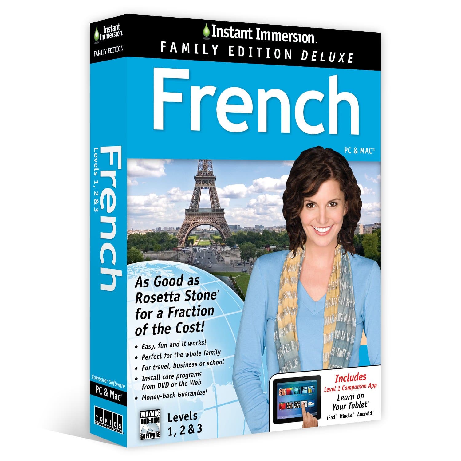 Learn French: Instant Immersion Family Edition Language Software Set - 2016 Edition