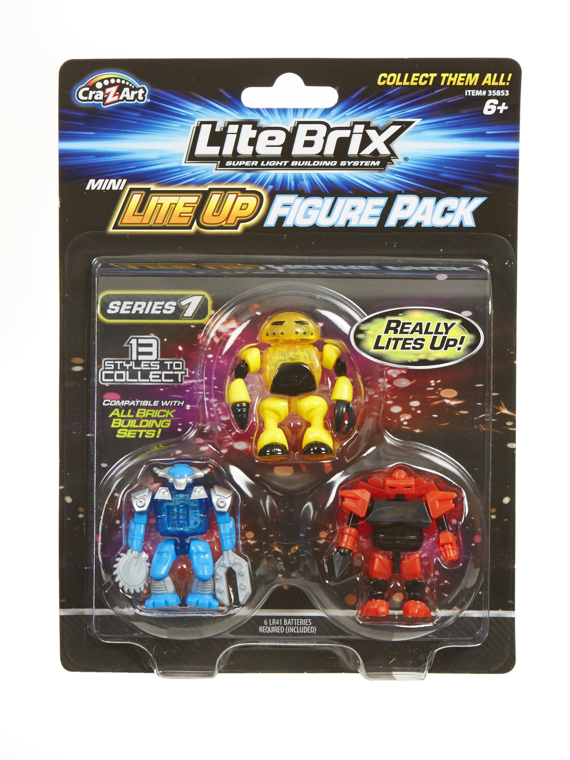 Lite Brix Mini Lite-up Figure Pack