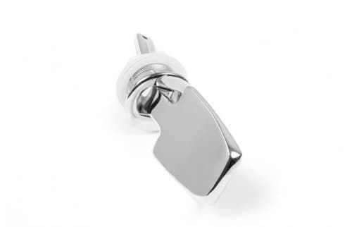 FixTheBog® chrome enable toilet cistern side lever handle luxury paddle flush metal