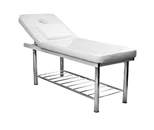 Multi Purpose Massage Bed WHITE SANGER Ideal for Massage, Waxing, Threading, Facial, Tattoo Bed